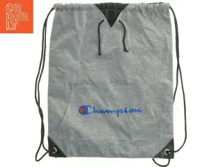 Grå sportspose med snørelukning fra Champion (str. 46 x 37 cm)