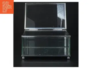 Glasæske med låg fra Lisbeth Dahl(str. 15 x 10 cm)