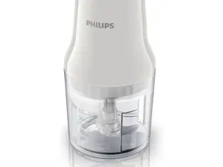 Philips Daily minihakker HR1393/00, 450 W, 700 ml - hvid/sort