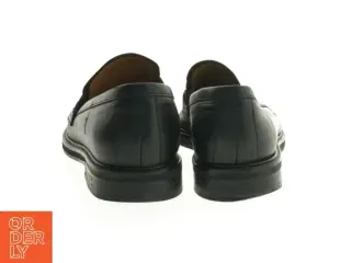 Sort læderloafers fra flatted (str. 38 )