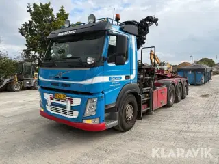 Kranbil Volvo FM500 med wirehejs