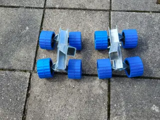 Side ruller bådtrailer 1 sæt.