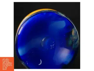 Glasvase (str. 33 cm. 13 cm i diameter. ja. ja)