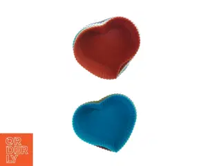 Sæt af silikone muffinforme (str. 24 styk, 8 cm)