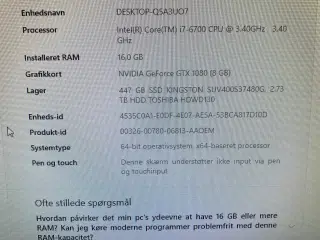 Gamer pc