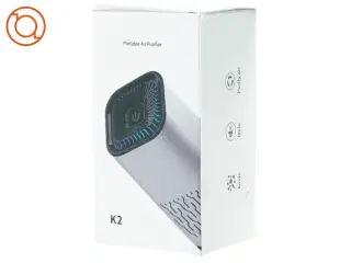 Portable air purifier fra K 2 (str. 13 x 6 x 6 cm)