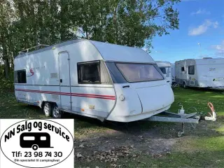 2002 - Solifer   Lækker rummelig campingvogn