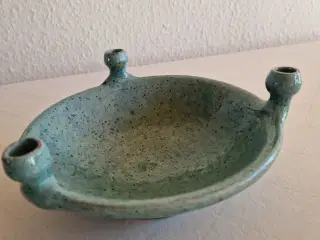 Keramik skål meget gl.