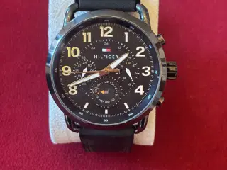 Tommy Hilfiger Batteri-Ur Læderrem 