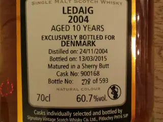 Ledaig 2004 – Cask Strength, Sherry Butt – Eksklus