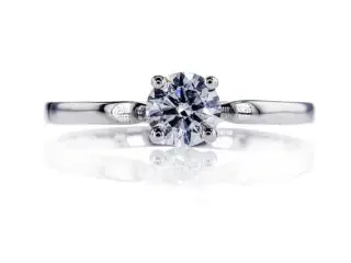 Naturlig Diamantring 0.51ct