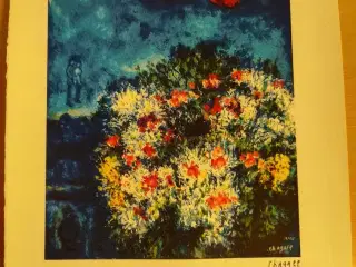 Mark Chagall litografi 