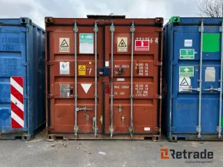 - - - 20 Fods Værktøjscontainer