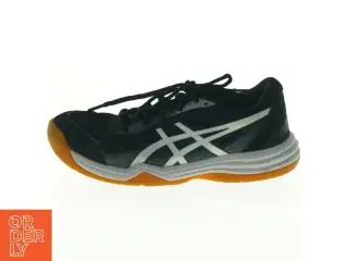 Håndboldsko,  sportsko med  “non marking sole”med gummisål fra Asics (str. 37,5)
