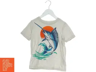 Børne T-shirt med sværdfiskmotiv fra Carter’s (str. 116)