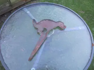 1 stk Metal Skilt No Gå væk hund 