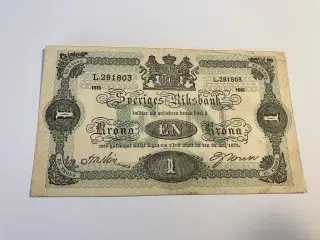 1 Krona Sweden 1916