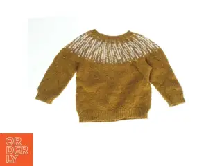 Strikket sweater (str. Længde, 32 cm. bryst, 30 cm)