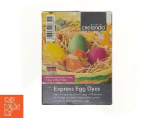 Farver til æg fra Crelando (str. 13 x 10 cm)