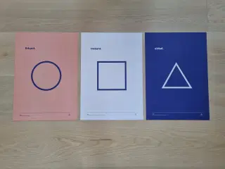 Ejvind Arthur geometriske plakater