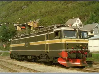 JK 13 - NSBs  El Lokomotiv - Narvik Havn - Norge - Ubrugt