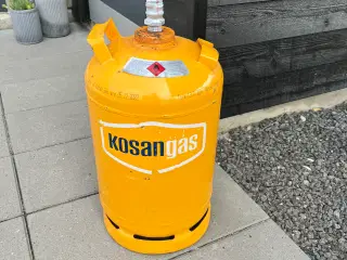 11 kg gas fuld og plomberet 