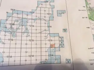 Landkort over Rønde, Djursland