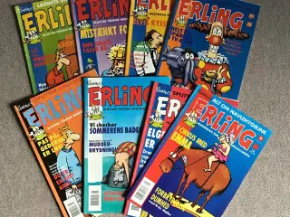 Erling 1-8, tegneserie