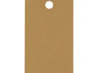 Manilamærker, str. 4x8 cm, 250 g, guld, 20stk./ 1 pk.