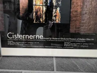 Flot Litografi af Cisternerne på Frederiksberg 