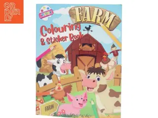 Farme mellem farve- og stickerbog fra Artbox af Artbox (Bog)