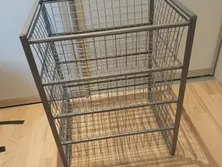 Trådkurve m/4 "skuffer"