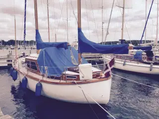 Ketch 2 mastet, mahogny uhørt velholdt