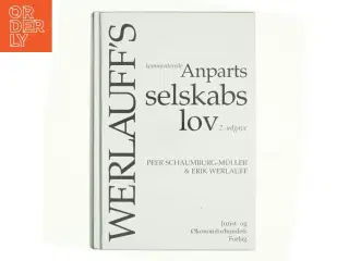 Werlauff&#39;s kommenterede anpartsselskabslov (Bog)