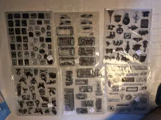 Stempler, Die, og stensil