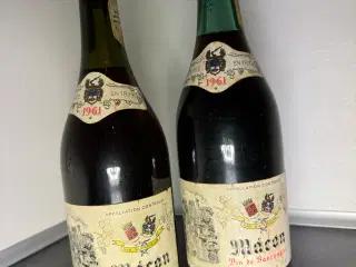 Vin og spiritus, Macon rødvine fra 1961