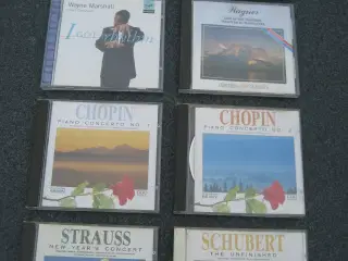 8 CDér med klassisk musik