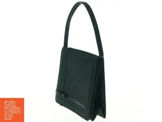 Sort skuldertaske (str. 15,5 x 16 cm)