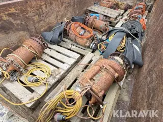 Dykpumper Tsurumi Pump KRS2-100 nedsænkelige 10 styk