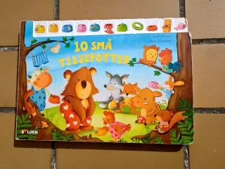 10 små tissepotter Bog