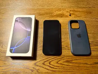 Apple iPhone 16 Pro, Black Titanium, 128 GB inkl. 