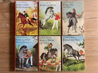 NEDSAT: Hestebøger, Britta bøger m.fl.