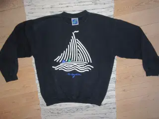 Bo Bendixen mørke blå bluse m sejlskib