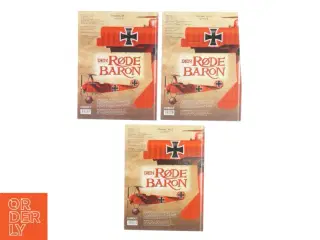 Den Røde Baron, 3 bøger/tegneserier