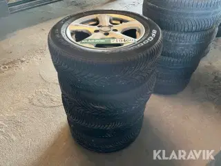 Dæk BFGoodrich Citroen med fælge 4 styk