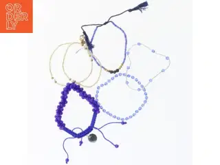 Assorteret armbånd (str. 16 cm)