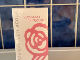 Woman  In Rose
