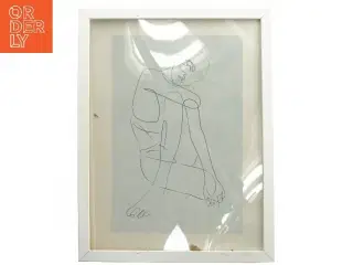 Indrammet kunst fra IKEA (str. 43x33 cm)