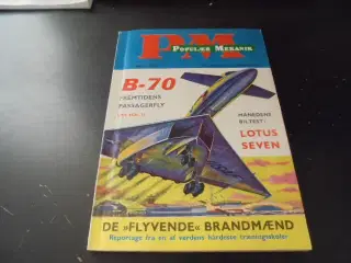 Populær mekanik nr. 9 fra 1963 – fin stand  
