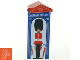 Dekorativ småkageæske fra M&S (str. H. 20 cm)